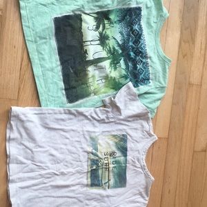 2 tee shirts for the surfer for the price of 1